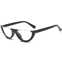 Load image into Gallery viewer, Half Frame Fashion Sunglasses