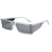 Load image into Gallery viewer, Silver Tempest Sunglasses (Four Mirrors Square)
