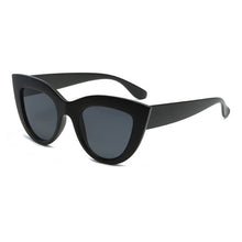 Load image into Gallery viewer, Black Classic Cat Eye Sunglasses
