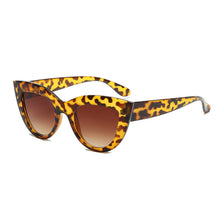 Load image into Gallery viewer, Black Classic Cat Eye Sunglasses
