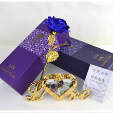 Load image into Gallery viewer, Beautiful 24k Gold Plated Golden Rose Flowers
