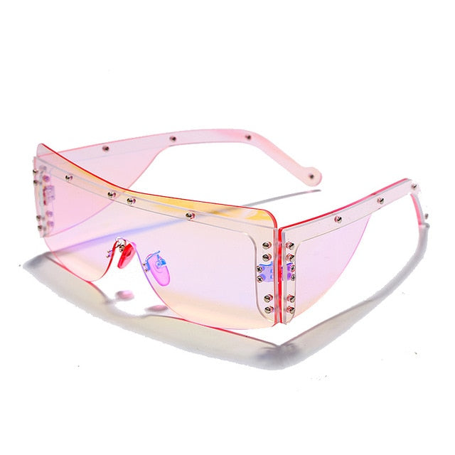 Rimless Square Sunglasses